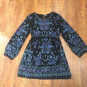 Free People baby doll silk dress